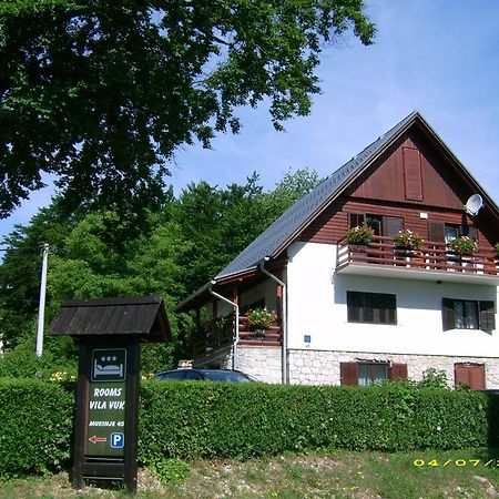 Vila Vuk Plitvička Jezera Kültér fotó
